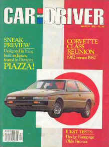Car&Driver 1982.3